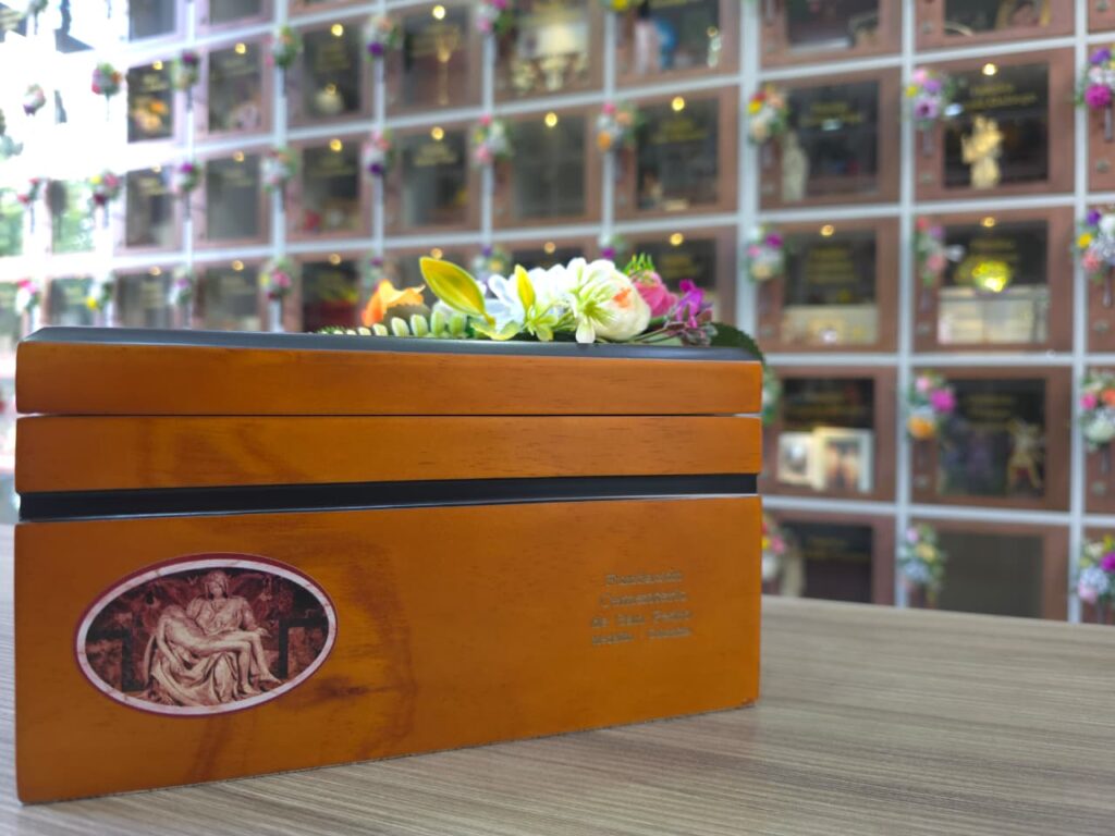 custodia temporal de cenizas